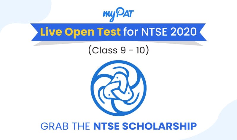 Grab the NTSE scholarship with myPAT Live Open Test for NTSE 2020