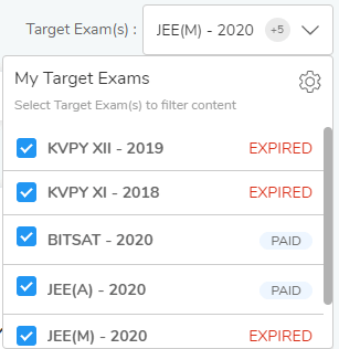 mypat target exams