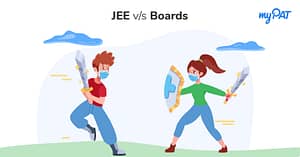 balancing jee & boards