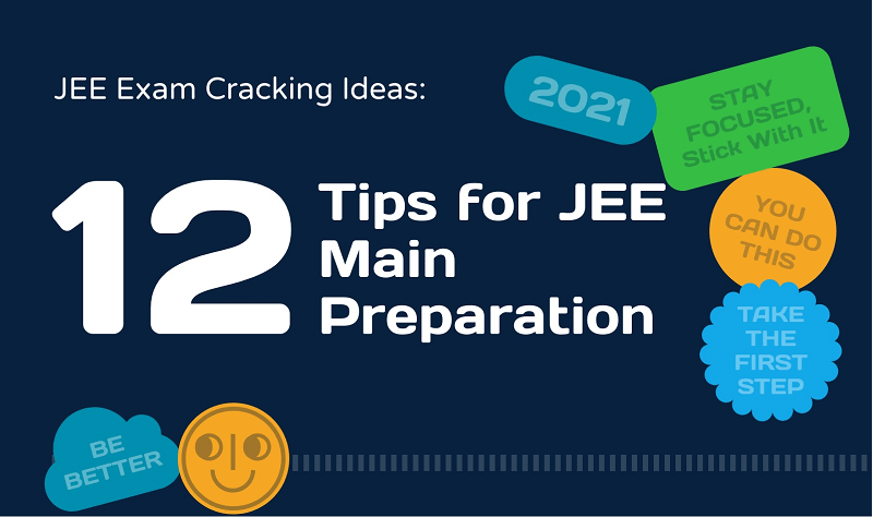 [Infographic] 12 Awesome Tips for JEE Main 2021 Preparation